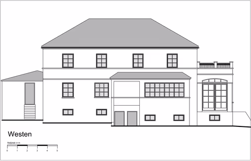 Haus in Wettstetten Ansicht West