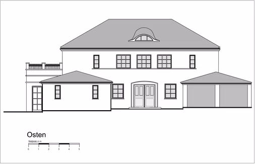 Haus in Wettstetten Ansicht Ost