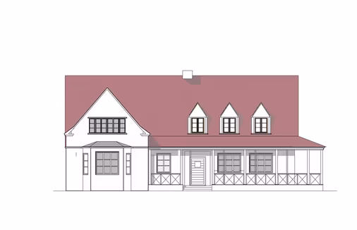 Haus in Neuburg Ansicht