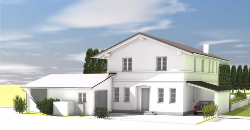 Haus in Oberhaching Strassenansicht